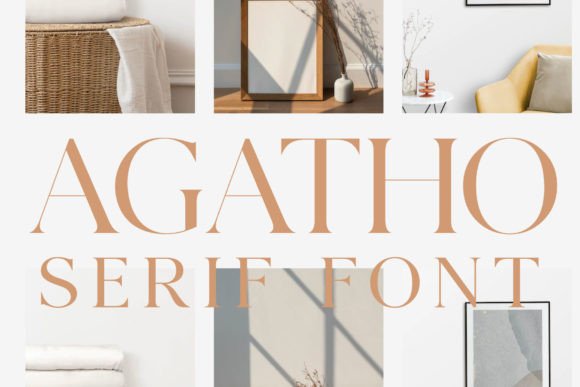 Agatho: Crafting Elegance with a Modern Serif