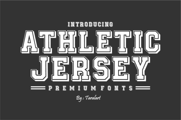 Athletic Jersey: Capturing the Varsity Spirit in Modern Typography