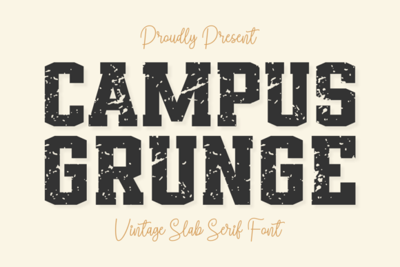 Campus Grunge: The Vintage Typeface Making a Modern Comeback