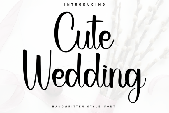 Cute Wedding: Adding Cozy Handwritten Charm to Your Designs