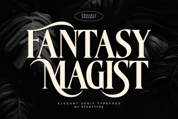Fantasy Magist: The Modern Serif for Elegant Design