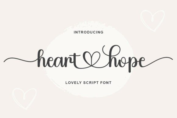 Heart Hope: The Script Font for Your Romantic Projects