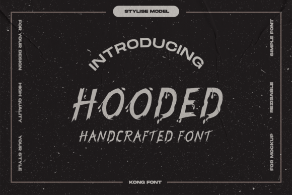 Hooded: A Handwritten Script for Modern Creatives