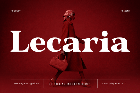 Lecaria: Modern Serif for Editorial and Brand Impact