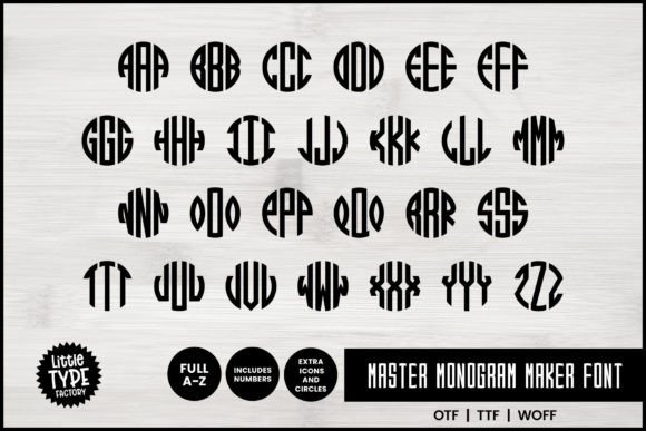 Master Monogram: Crafting Elegant Circle Monograms for Modern Brands