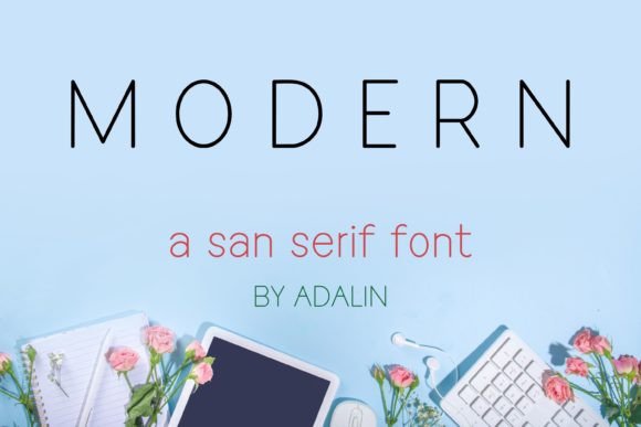 Modern Sans Serif: A Clean Slate for Any Brand