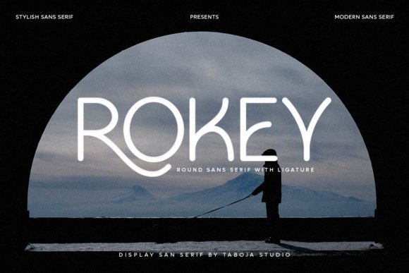Rokey: The Sans Serif Font That Brings Modern Warmth to Your Projects