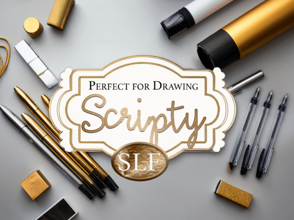 Scripty: The Single-Line Font for Modern Crafters