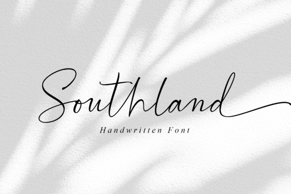 Southland: The Elegant Handwritten Font for Authentic Designs