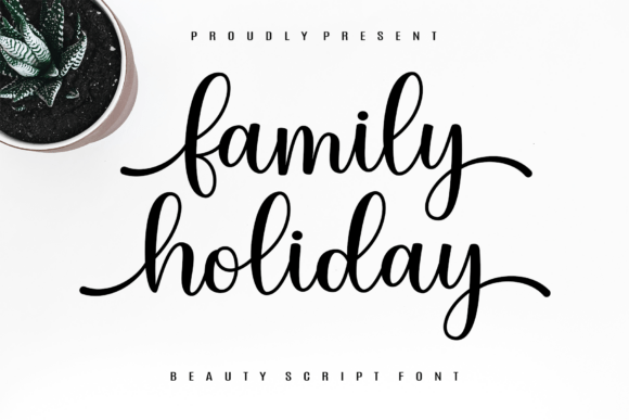 Transform Your Projects with the Family Holiday Font